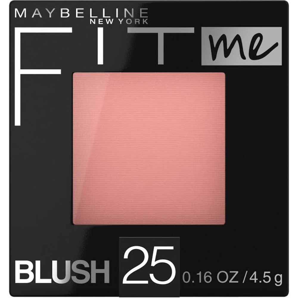 3 for $15- maybelline fit me blush in shade 25 “pink rose”